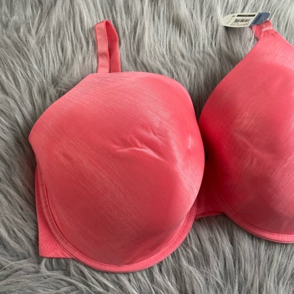 Secret Treasures Bra Womens Size 40DDD Pink T-Shirt Underwire Thin Padding - Picture 3 of 8